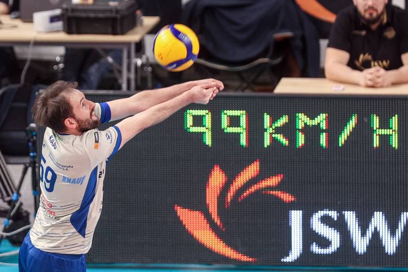 Volleyball. PlusLiga. Jastrzebski Wegiel - PGE GiEK Skra Belchatow. 09.02.2025