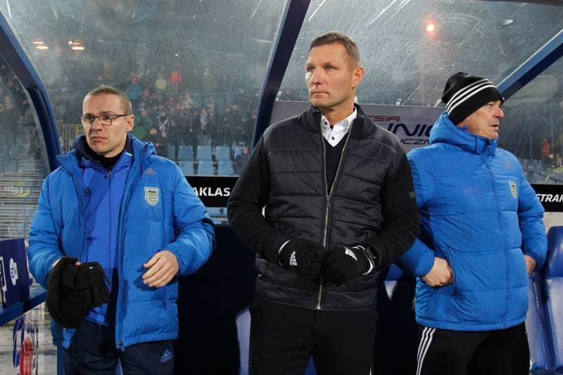 Football. Lotto Ekstraklasa. Ruch Chorzow - Arka Gdynia. 05.12.2016