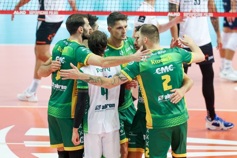 Volleyball. AL-KO Superpuchar Polski. Jastrzebski Wegiel - Aluron CMC Warta Zawiercie. 25.09.2024