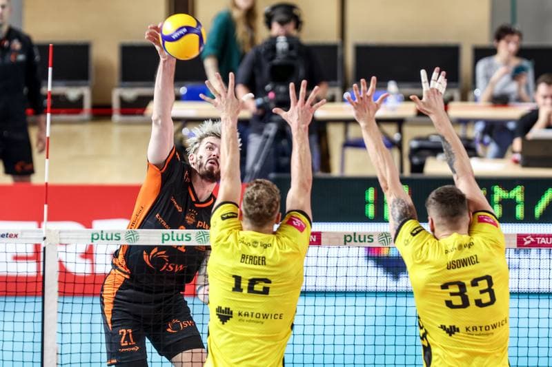 Volleyball. PlusLiga. GKS Katowice - Jastrzebski Wegiel. 28.09.2024