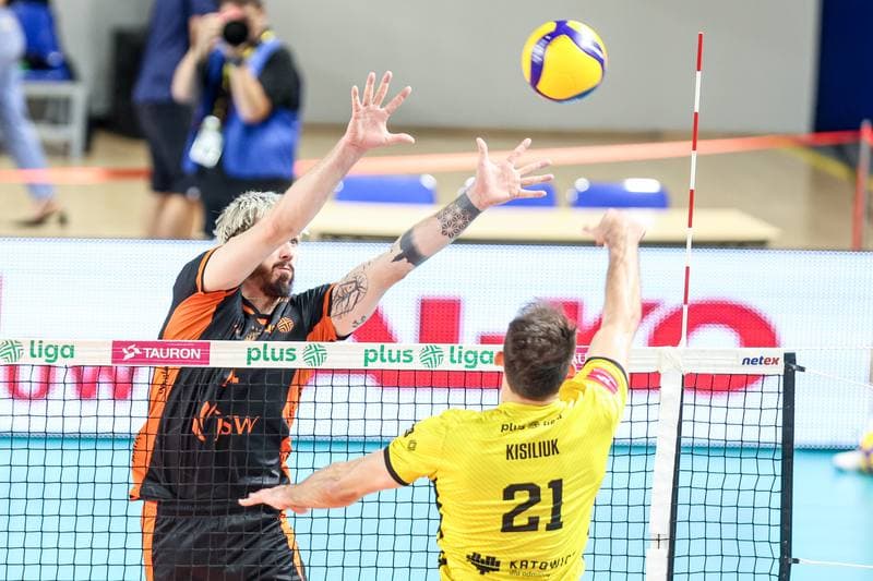 Volleyball. PlusLiga. GKS Katowice - Jastrzebski Wegiel. 28.09.2024