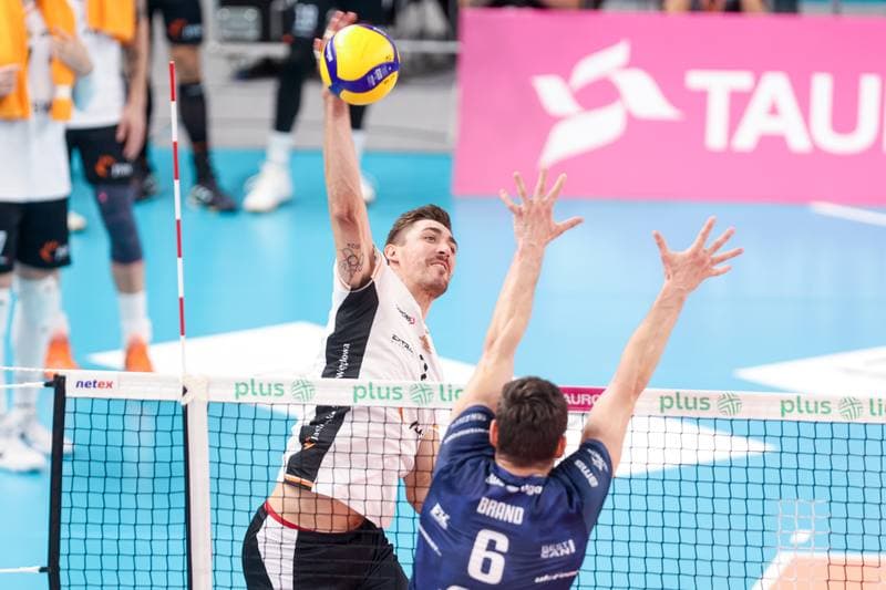 Volleyball. PlusLiga. Jastrzebski Wegiel - PGE Projekt Warszawa. 01.10.2024