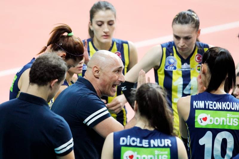 Volleyball. CEV Champions League. MKS Dabrowa Gornicza - Fenerbahce SK. 25.01.2017