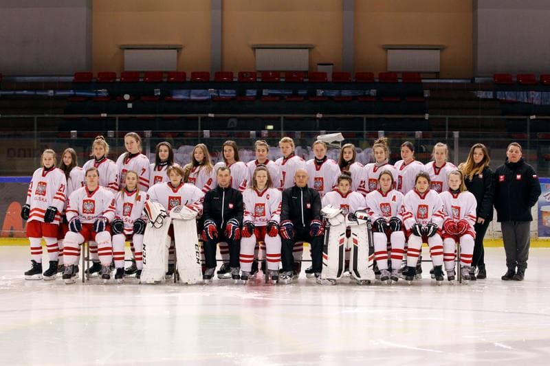 Ice Hockey. Women's U18. Poland - Latvia. 15.12.2017