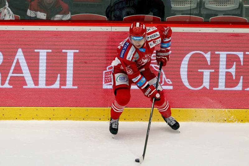 Ice Hockey. Tipsport Extraliga. Ocelari Trinec - Bili Tygri Liberec. 22.12.2017