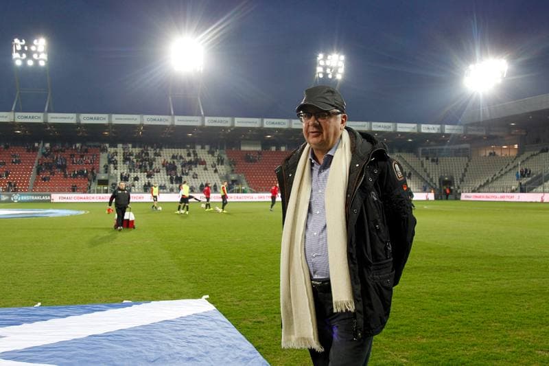 Football. Lotto Ekstraklasa. Cracovia Krakow - Zaglebie Lubin. 13.03.2017