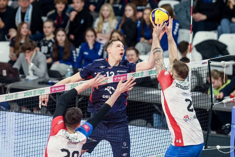 Volleyball. PlusLiga. Nowak-Mosty MKS Bedzin - ZAKSA Kedzierzyn-Kozle. 10.02.2025