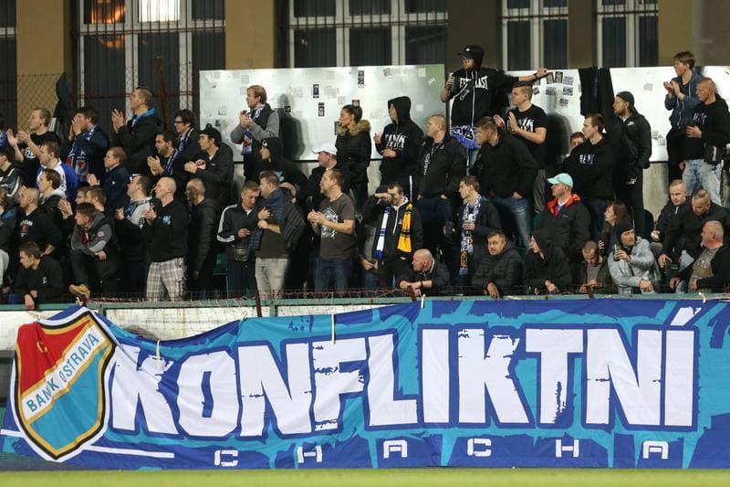 Football. HET Liga. Bohemians 1905 Praha - Banik Ostrava. 13.10.2017