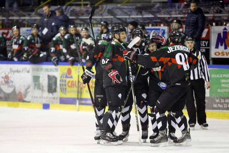 Ice Hockey. Polska Hokej Liga. Unia Oswiecim - GKS Tychy. 09.02.2018