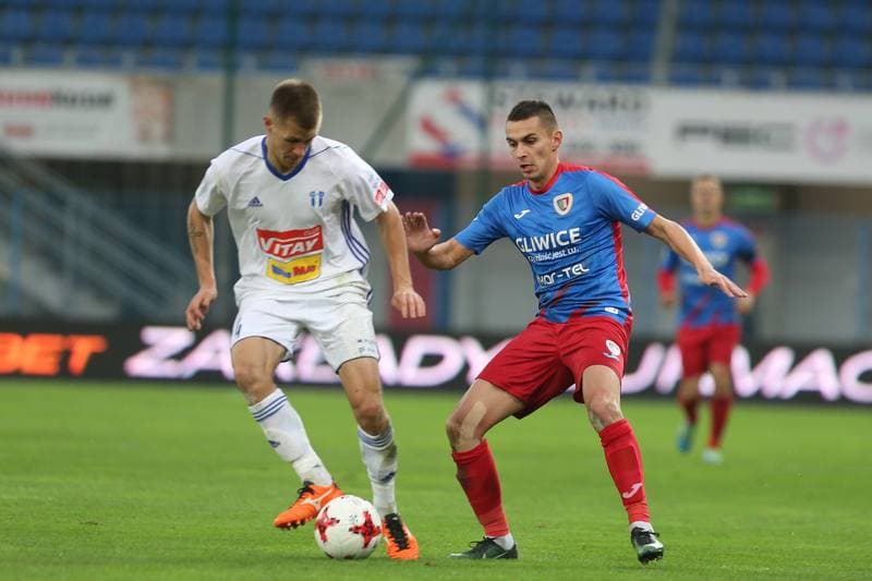 Football. Lotto Ekstraklasa. Piast Gliwice - Wisla Plock. 28.10.2017