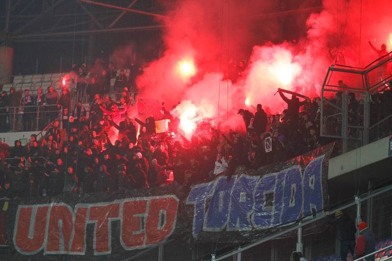 Football. Sparing. Gornik Zabrze - Hajduk Split. 24.03.2018