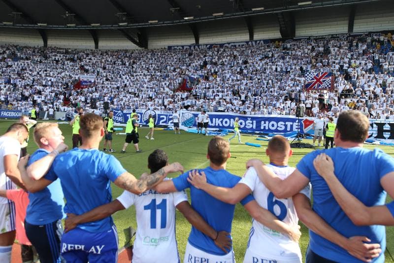 Football. HET Liga. Banik Ostrava - AC Sparta Prague. 28.04.2018