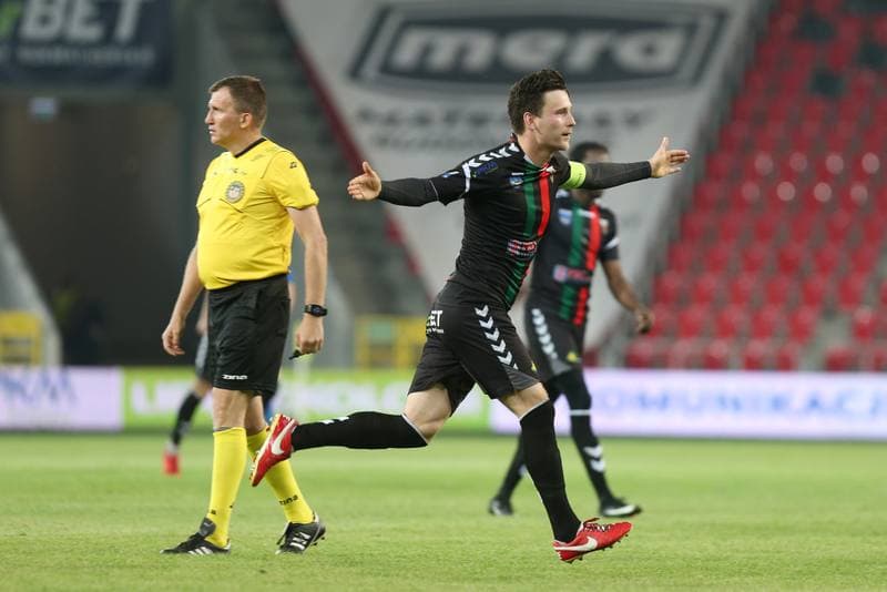 Football. Nice I Liga. GKS Tychy - Miedz Legnica. 04.05.2018