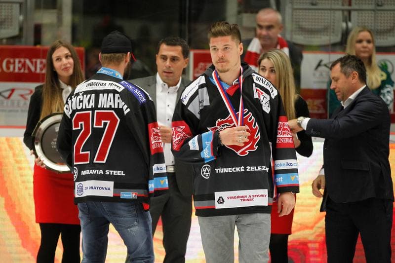 Ice Hockey. Tipsport Extraliga. Ocelari Trinec - Kometa Brno. 22.04.2018