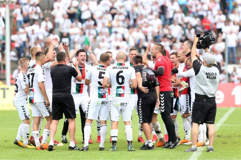 Football. Nice I Liga. Zaglebie Sosnowiec - GKS Tychy. 03.06.2018