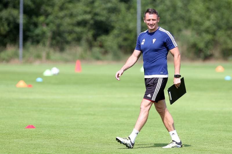 Football. Gornik Zabrze. Training. 20.06.2018