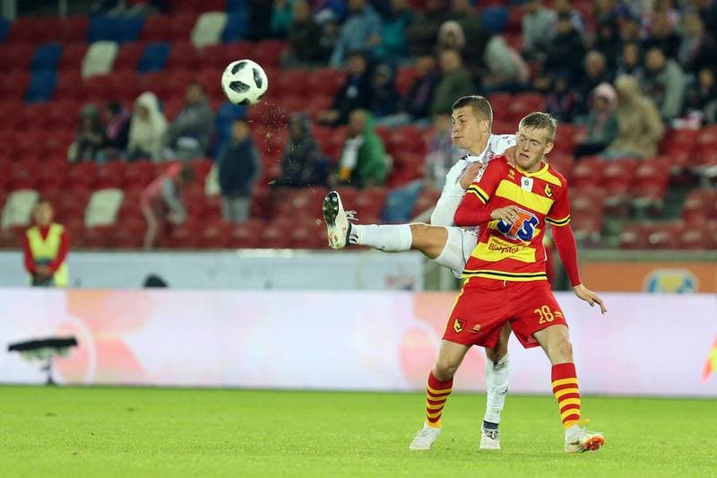 Football. Lotto Ekstraklasa. Gornik Zabrze - Jagiellonia Bialystok. 23.09.2018