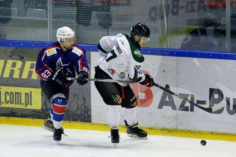 Ice Hockey. I Liga. Naprzod Janow - Koziolki Poznan. 14.10.2018