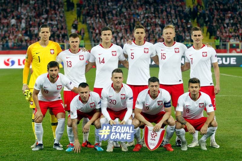 Football. UEFA Nations League. Poland - Italy. 14.10.2018