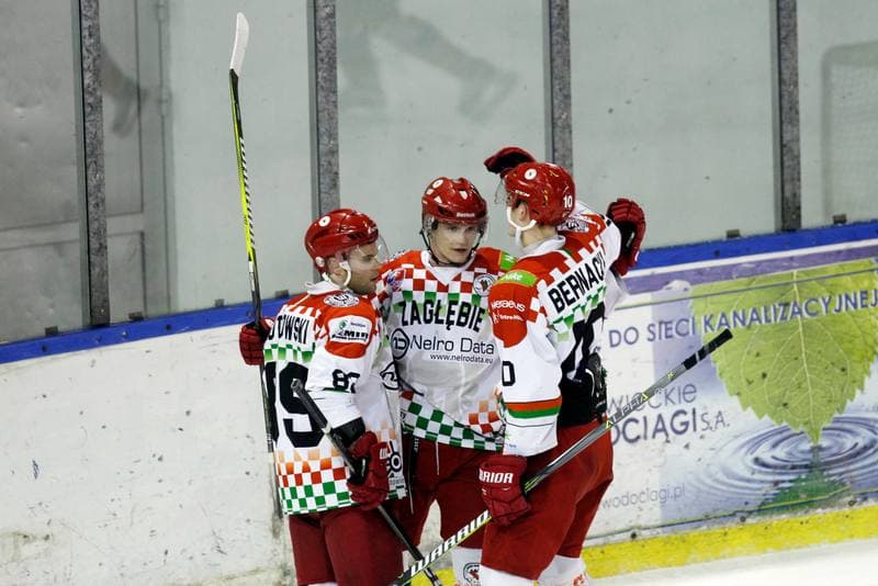 Ice Hockey. Polska Hokej Liga. Zaglebie Sosnowiec - Weglokoks Kraj Polonia Bytom. 13.01.2019