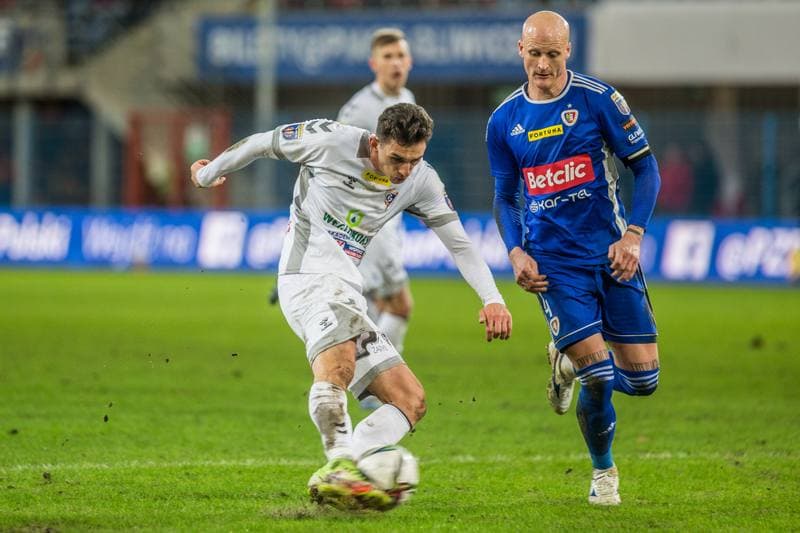 Football. Fortuna Puchar Polski. Piast Gliwice - Gornik Zabrze. 09.02.2022