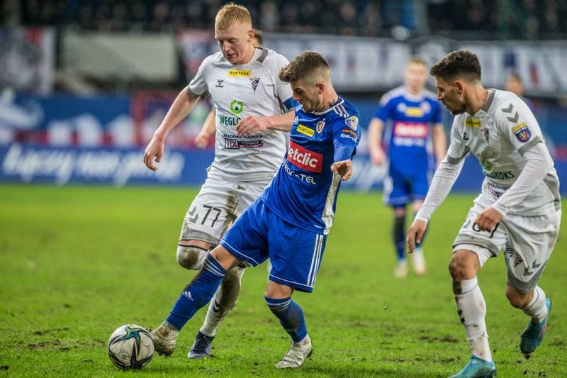 Football. Fortuna Puchar Polski. Piast Gliwice - Gornik Zabrze. 09.02.2022