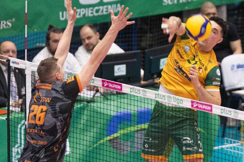 Volleyball. PlusLiga. Aluron CMC Warta Zawiercie - Jastrzebski Wegiel. 24.04.2024