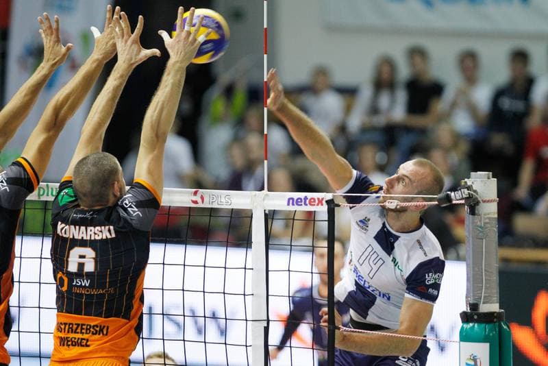 Volleyball. PlusLiga. MKS Bedzin - Jastrzebski Wegiel. 29.10.2018