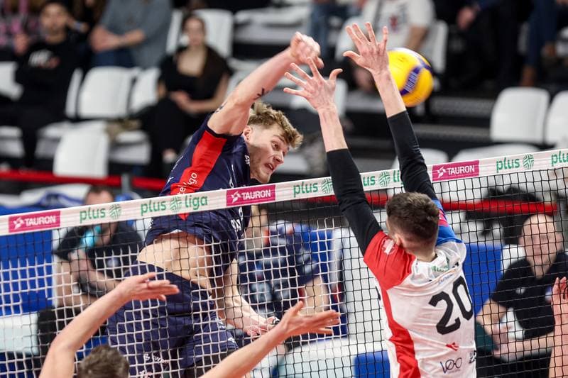 Volleyball. PlusLiga. Nowak-Mosty MKS Bedzin - ZAKSA Kedzierzyn-Kozle. 10.02.2025