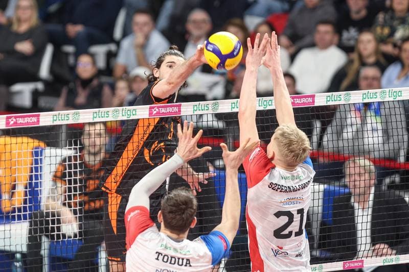 Volleyball. PlusLiga. Nowak-Mosty MKS Bedzin - JSW Jastrzebski Wegiel. 01.03.2025