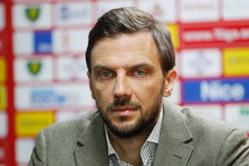 Football. GKS Katowice. Press Conference. 21.06.2018