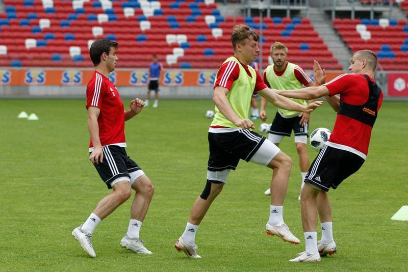 Football. Gornik Zabrze. Training. 11.07.2018