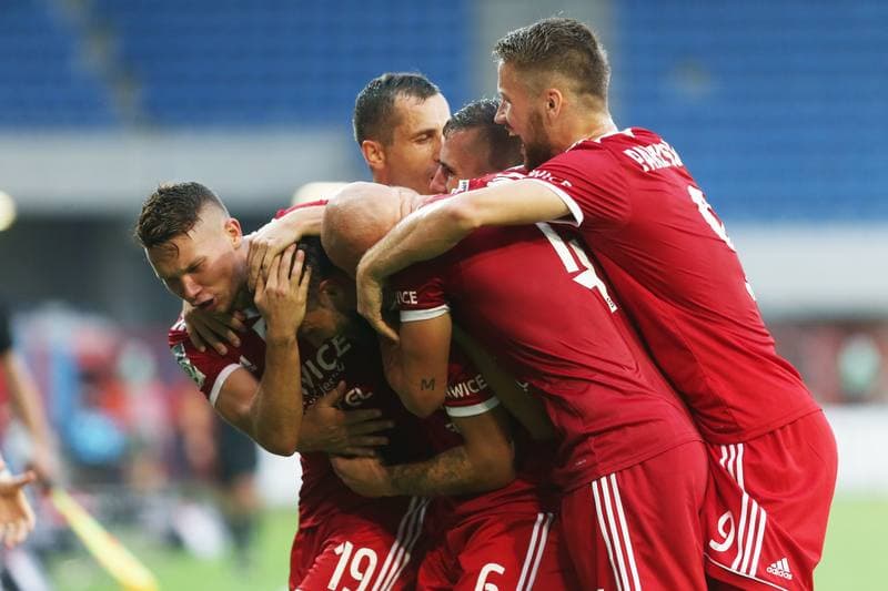 Football. PKO BP Ekstraklasa. Piast Gliwice - Zaglebie Lubin. 04.08.2018