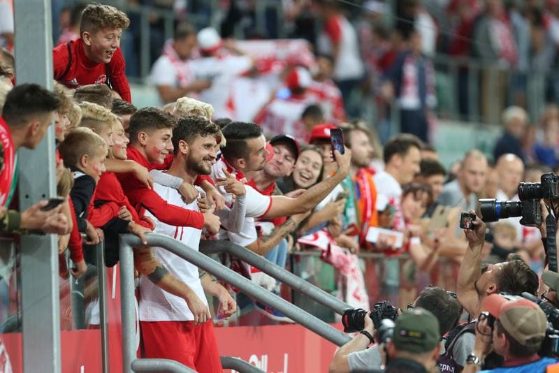 Football. International Friendly. Poland - Republic of Ireland. 11.09.2018
