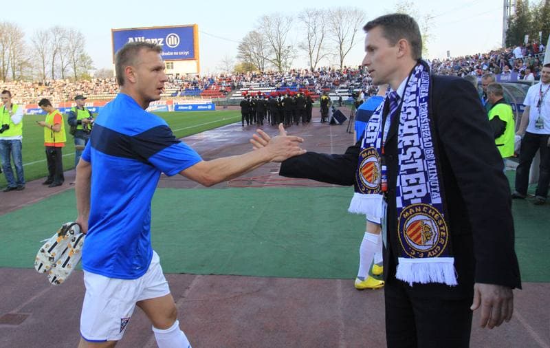 Football. I liga. Gornik Zabrze - Znicz Pruszkow. 24.04.2010