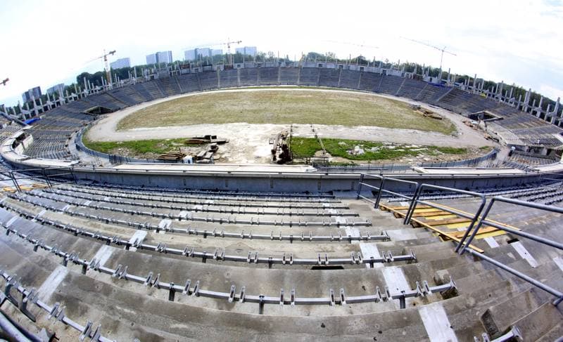 Football. Stadion Slaski. Press Conference. 05.09.2010