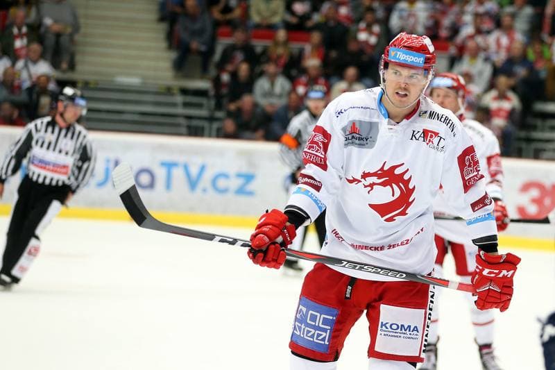 Ice Hockey. Tipsport Extraliga. Ocelari Trinec - HC Vitkovice Ridera. 07.10.2018