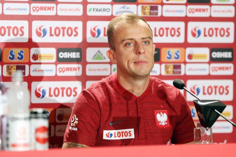 Football. Poland national team. Press Conference. 08.10.2018