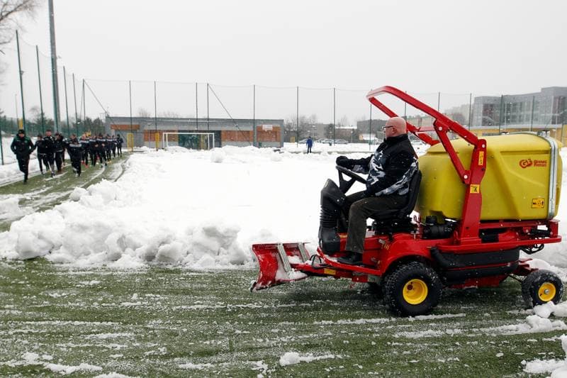 Football. GKS Katowice. Training. 14.01.2019