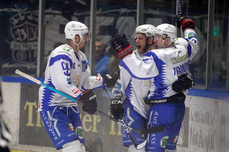 Ice Hockey. Tauron Hokej Liga. Unia Oswiecim - Tauron KH GKS Katowice. 18.02.2019