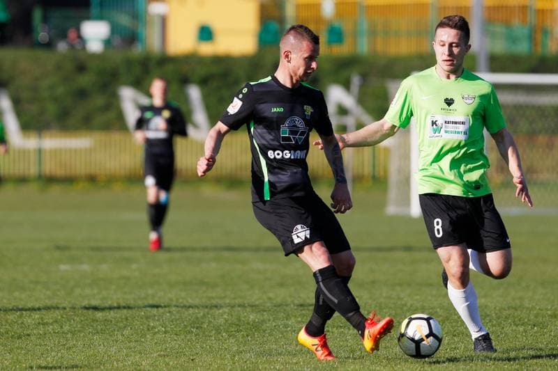 Football. II Liga. Rozwoj Katowice - Gornik Leczna. 18.04.2019