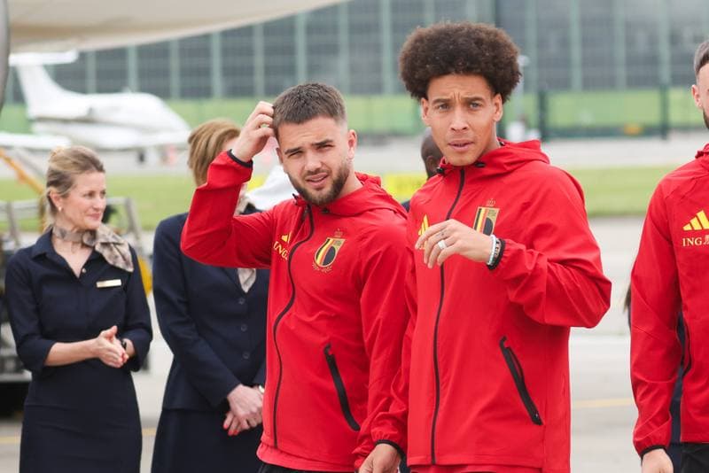 Football. World Cup 2026. Belgium. Departure to United States. 08.06.2026