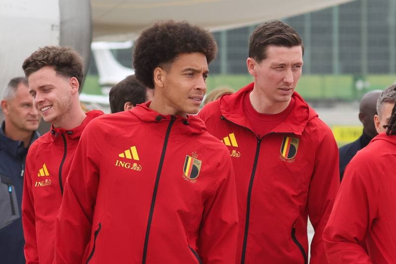 Football. World Cup 2026. Belgium. Departure to United States. 08.06.2026