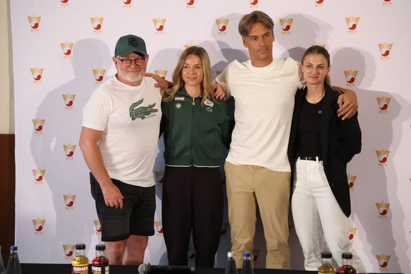 Tennis. Maja Chwalinska. Press Conference. 08.06.2026