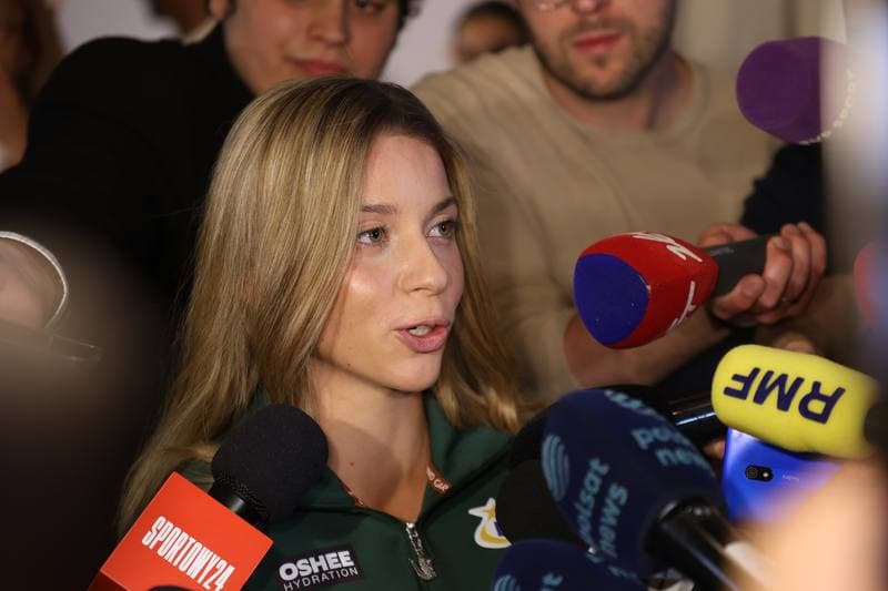 Tennis. Maja Chwalinska. Press Conference. 08.06.2026
