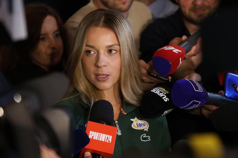 Tennis. Maja Chwalinska. Press Conference. 08.06.2026
