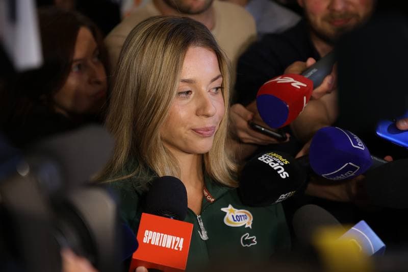 Tennis. Maja Chwalinska. Press Conference. 08.06.2026