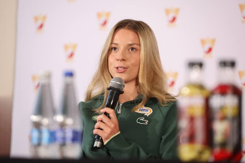 Tennis. Maja Chwalinska. Press Conference. 08.06.2026