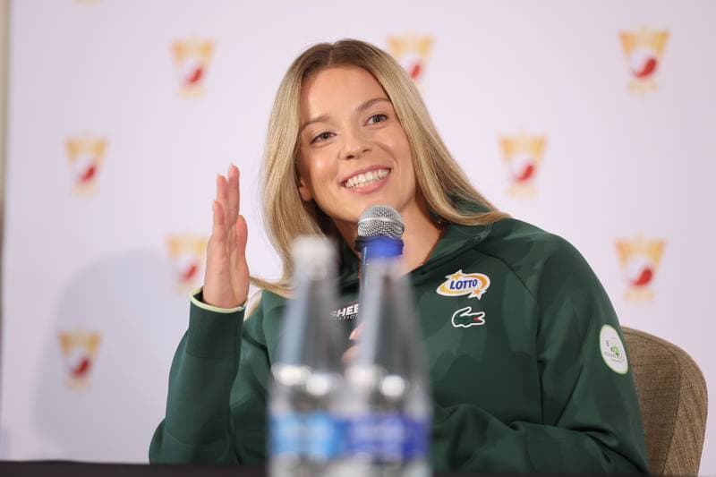 Tennis. Maja Chwalinska. Press Conference. 08.06.2026