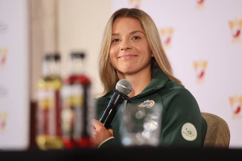 Tennis. Maja Chwalinska. Press Conference. 08.06.2026